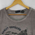 ハーレーダビッドソン HARLEY-DAVIDSON フロッキープリント クルーネックS/Sカットソー メンズ 3XL