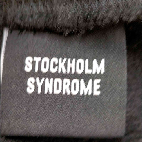 ストックホルム シンドローム STOCKHOLM SYNDROME 両面プリント プルオーバーパーカー メンズ