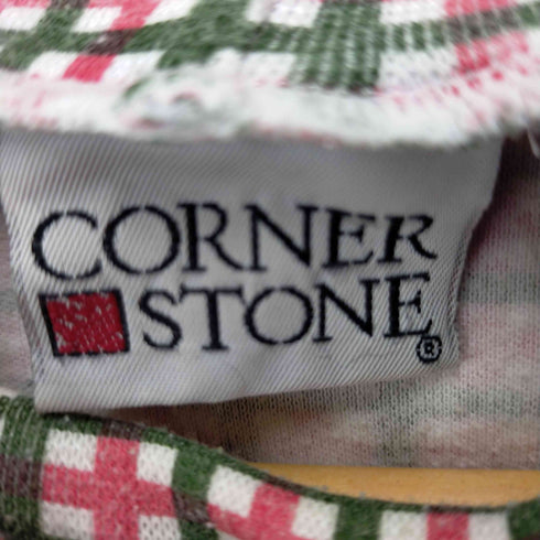 CORNER STONE 90S 総柄 タートルネック レディース import:M