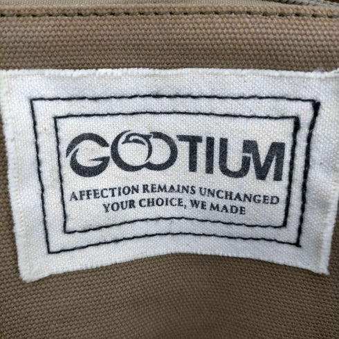 ゴーション gootium 帆布 リュックサック バックパック メンズ
