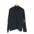 ボスヒューゴボス BOSS HUGO BOSS REGULAR FIT ナイロン切替 ハーフジップコットンニット メンズ import:L