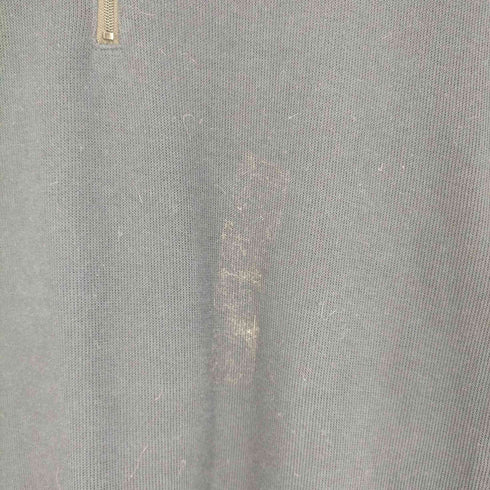 ボスヒューゴボス BOSS HUGO BOSS REGULAR FIT ナイロン切替 ハーフジップコットンニット メンズ import:L