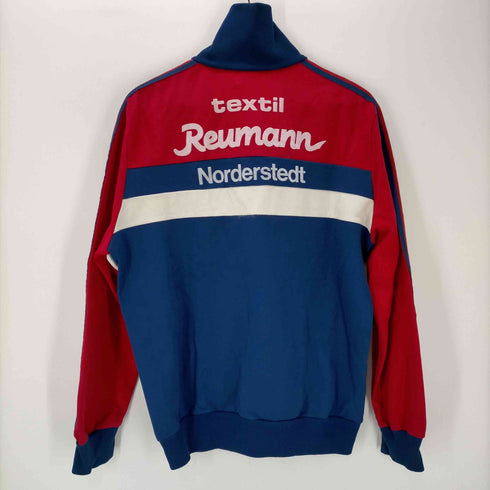 アディダス adidas 90-00s 国旗タグ フロッキーバックプリント トラックジャケット メンズ import:XL