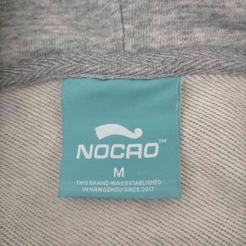 フメイ NOCAO ロゴ刺繍 ジップパーカー レディース JPN:M