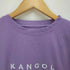 カンゴール KANGOL サイドスリットクルーネック半袖Tシャツ レディース F