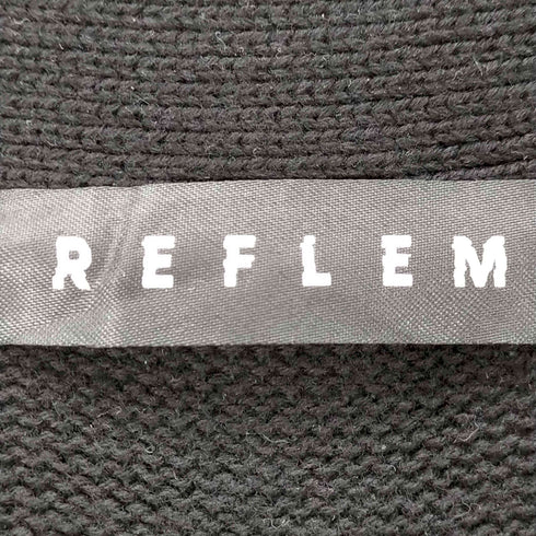 レフレム REFLEM クラッシュ加工ニットカーディガン メンズ FREE