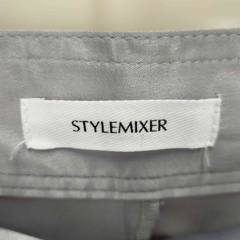 スタイルミキサー STYLEMIXER ミラーサテンカーゴパンツ レディース JPN:M