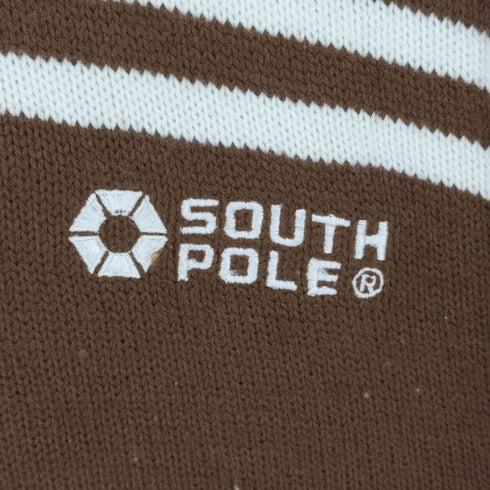 サウスポール SOUTHPOLE ハイネック ボーダーニット メンズ JPN:XXL