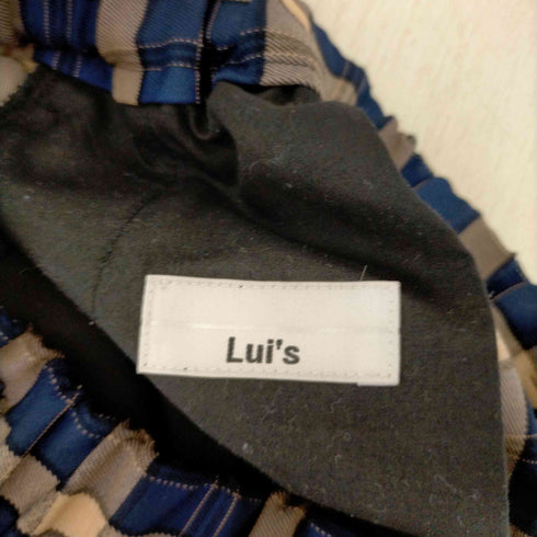 ルイス Luis チェック柄 イージーパンツ メンズ JPN:S