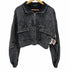 ジーナシス JEANASIS ブリーチハーフZIPショートプルオーバー レディース FREE