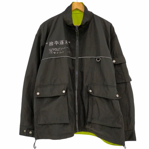 Ssur plus x CHRISUNO リバーシブルジップアップブルゾン メンズ import:XL