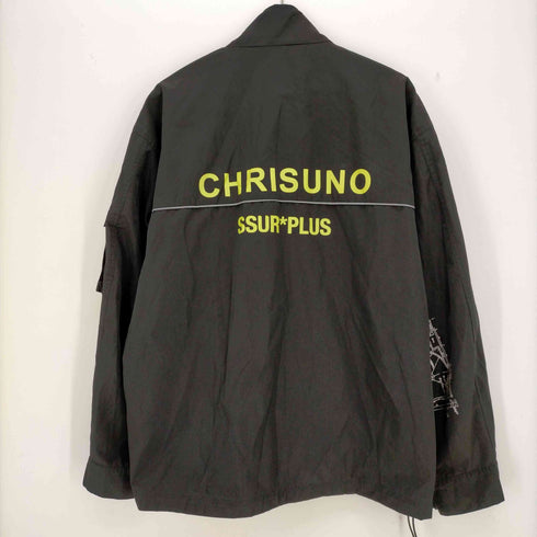 Ssur plus x CHRISUNO リバーシブルジップアップブルゾン メンズ import:XL