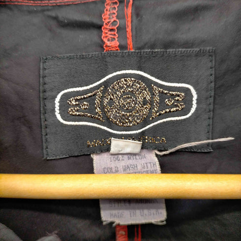 MADE IN USA ロケットTALON サテンアノラックパーカー メンズ import:M