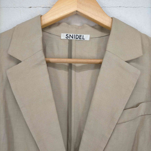 スナイデル snidel カラーリネンジャケット レディース ONE SIZE