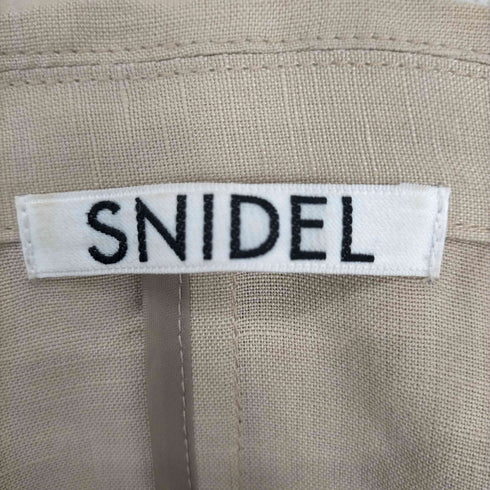 スナイデル snidel カラーリネンジャケット レディース ONE SIZE
