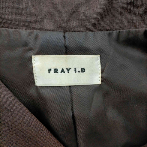 フレイアイディー FRAY I.D 22SS ハーフスリーブボレロジャケット サマーウールキャミドレス レディース JPN:1