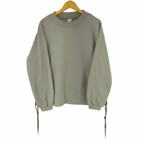 キャスパージョン CASPER JOHN Side Lace Mockneck Balloon Sweat/サイドレースモックネックバルーンスウェット メンズ import:M