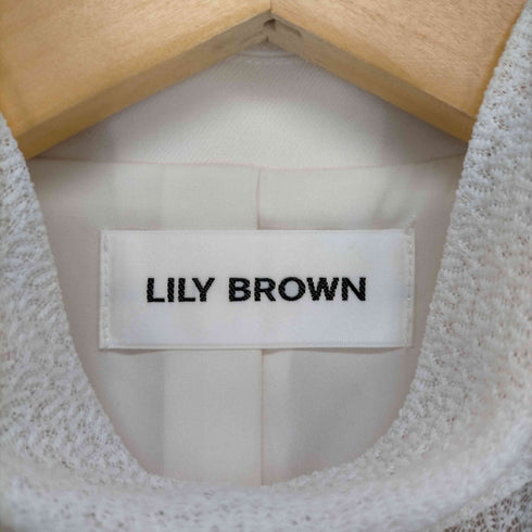 リリーブラウン Lily Brown ジレ&ストレッチレースワンピース レディース ONE SIZE