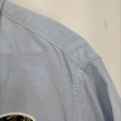 アベイシングエイプ A BATHING APE ボタンダウン オックスフォード半袖シャツ メンズ JPN:XL