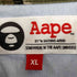 アベイシングエイプ A BATHING APE ボタンダウン オックスフォード半袖シャツ メンズ JPN:XL