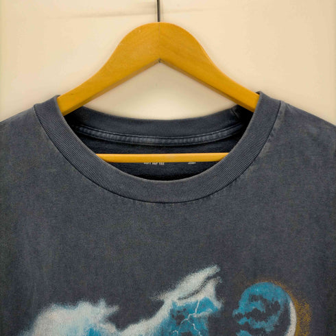 アバクロンビーアンドフィッチ Abercrombie & Fitch アニマルプリントクルーネックTシャツ メンズ JPN:XL