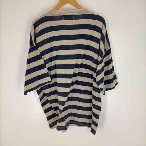 casual basics 00S エジプト製 ボーダークルーネック メンズ JPN:XL