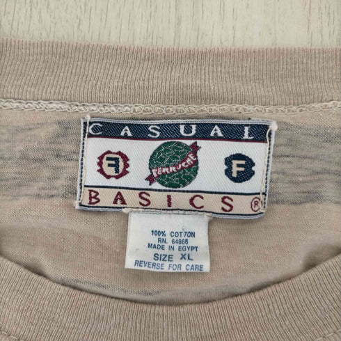 casual basics 00S エジプト製 ボーダークルーネック メンズ JPN:XL