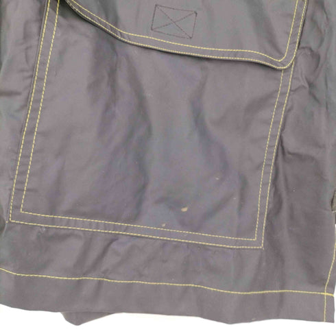 フィラ FILA PVC バイカラー ジップアップ フーデッドコート メンズ import:L