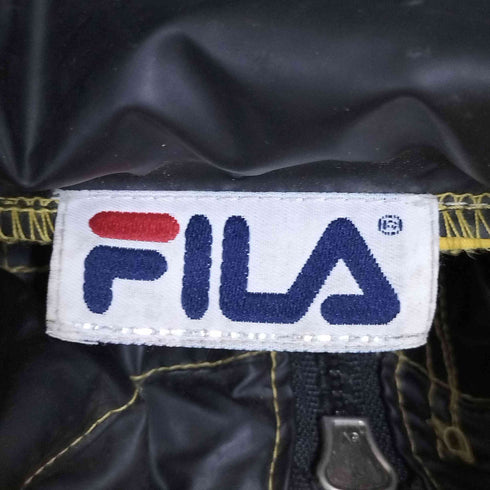 フィラ FILA PVC バイカラー ジップアップ フーデッドコート メンズ import:L