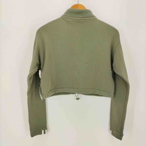 アディダスオリジナルス adidas Originals Cropped Sweat Legacy Green クロップド スウェット レディース JPN:M