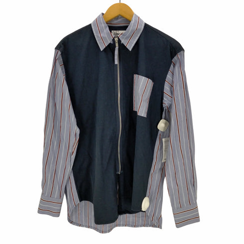 ヴィヴィアンウエストウッドマン Vivienne Westwood MAN ジップアップ ドッキングシャツ メンズ JPN:46