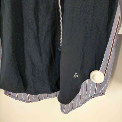ヴィヴィアンウエストウッドマン Vivienne Westwood MAN ジップアップ ドッキングシャツ メンズ JPN:46