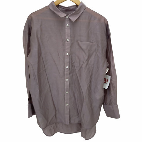 アーバンリサーチ URBAN RESEARCH カラーシアーシャツ レディース F