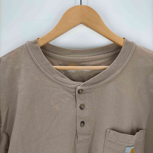 カーハート Carhartt ヘンリーネックカットソー メンズ 2XL
