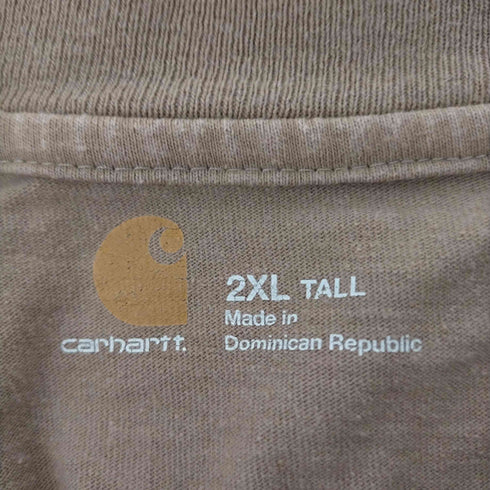 カーハート Carhartt ヘンリーネックカットソー メンズ 2XL