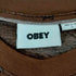 オベイ OBEY 総柄 半袖ニット メンズ JPN:L