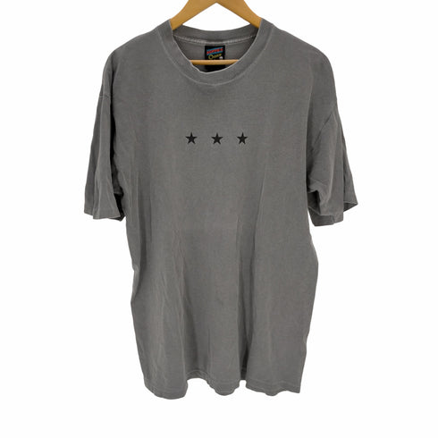 ソフィー SOFFE 80S USA製 スタープリントクルーネックTシャツ シングルステッチ メンズ JPN:L