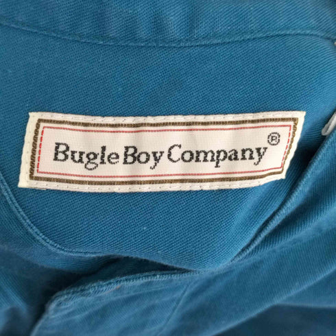 ビューグルボーイ Bugle Boy 刺繍バンドカラーシャツ メンズ JPN:XL