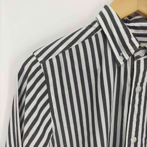 ビームスボーイ BEAMS BOY 18SS ストライプ ボタンダウン ワンピース ロングスリーブ レディース