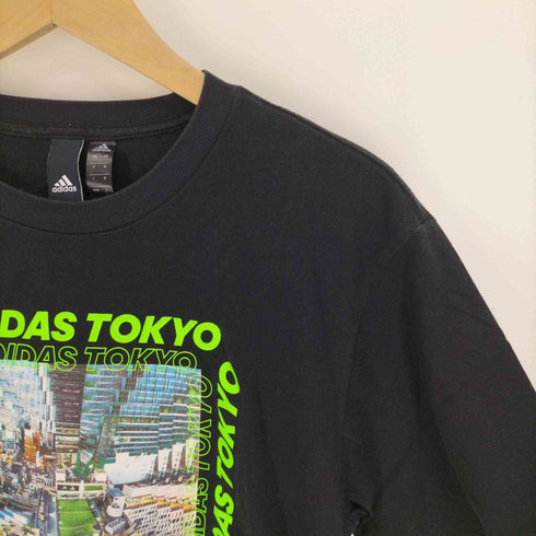 アディダス adidas TOKYO フォト プリント S/S Tシャツ メンズ JPN:L