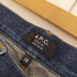 アーペーセー A.P.C. 廃盤 RESCUERESCUE ストレートデニムパンツ ハチの巣 レディース UK:28-29