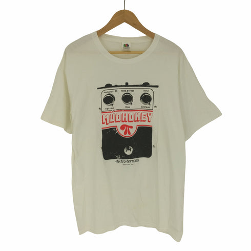 00S FRUIT OF THE LOOM ボディ バンド プリント S/S Tシャツ メンズ import:L