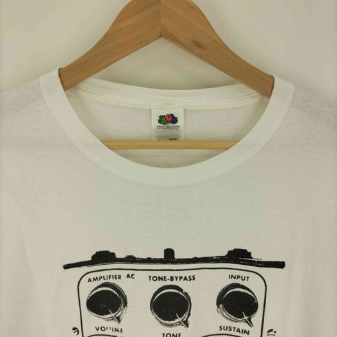 00S FRUIT OF THE LOOM ボディ バンド プリント S/S Tシャツ メンズ import:L