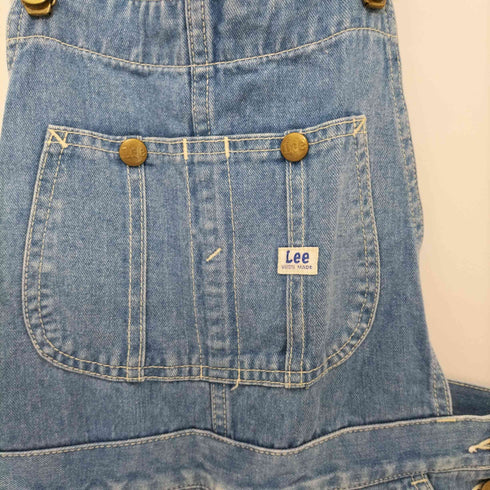 リー Lee HERITAGE LITE テーパードオーバーオール サロペット デニム レディース L