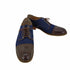 キャサリンハムネットロンドン KATHARINE HAMNETT LONDON デニム レザーコンビストレートチップシューズ メンズ 26