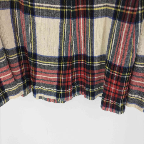 ツモリチサト TSUMORI CHISATO creperie チェック プリーツ ブラウス スカート セットアップ レディース 2