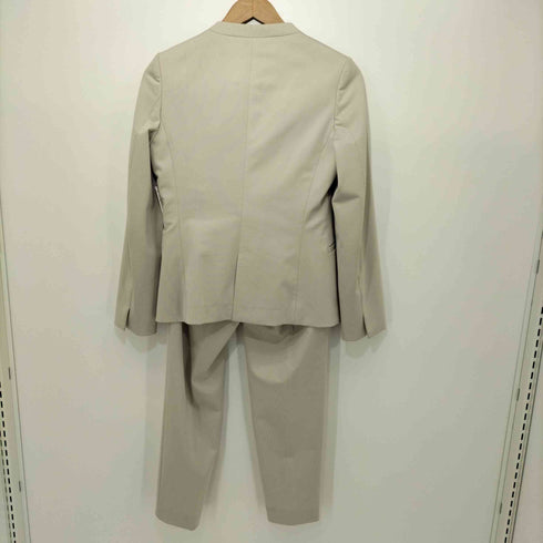 プラステ PLST 20SS ポリエステルトリコットカラーレスジャケット/ スティックパンツ レディース S