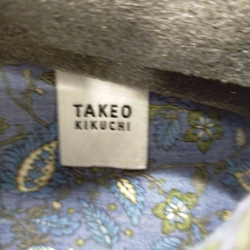 タケオキクチ TAKEO KIKUCHI 花総柄シャツ L/S メンズ JPN:4