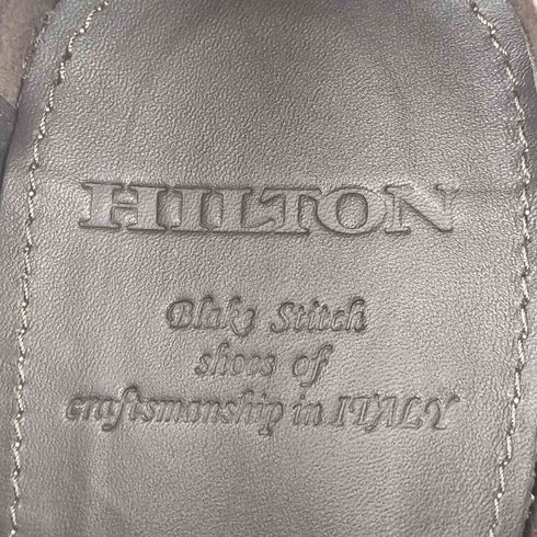 ヒルトン HILTON イタリア製 6505 ウィングチップ レザーシューズ メンズ 40