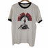 ローリングストーンズ Rolling Stones バンドプリント トリムTシャツ リンガーTシャツ メンズ import:L